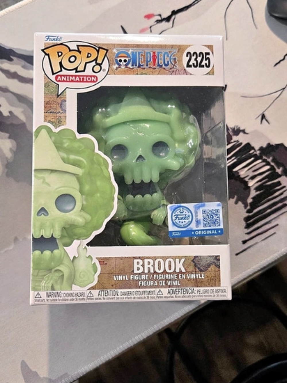Funko Pop! Animation: One Piece - Brook #2325 (Chase Glow in the Dark) 2325